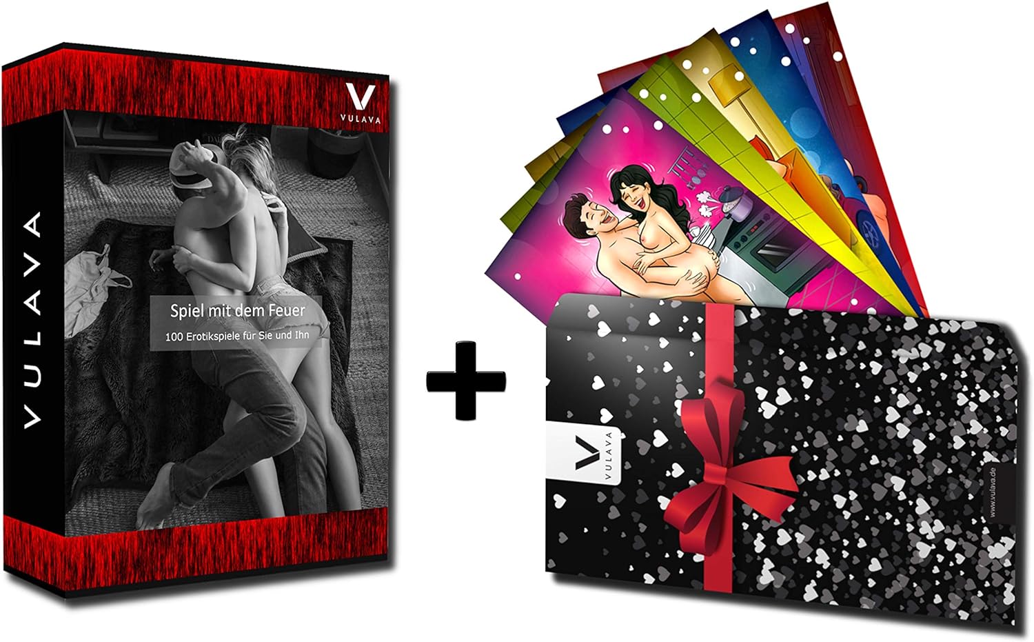 Sexgutscheine & Losboxen für Paare - Vulava® | Einladungskarten