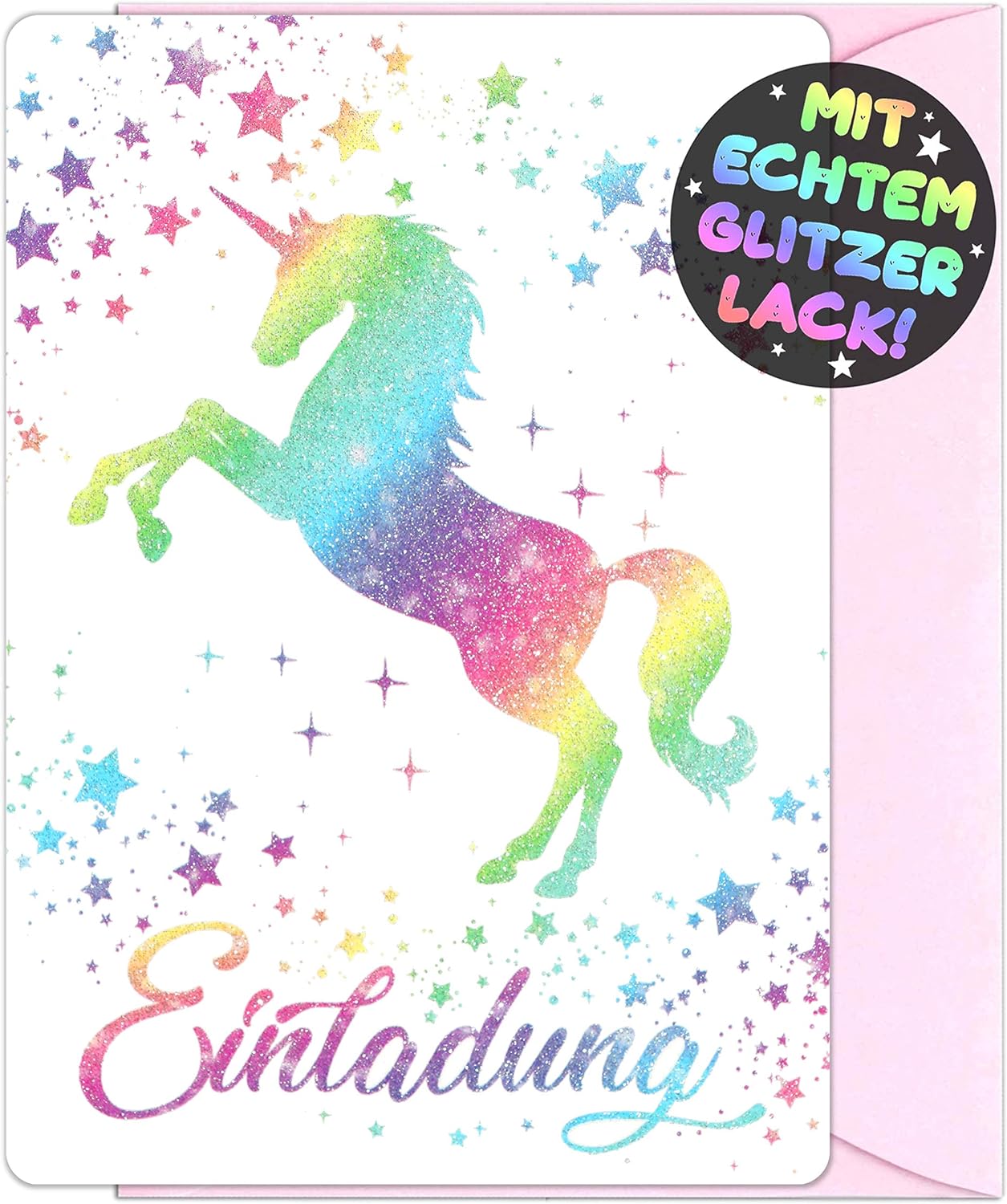 Einhorn Einladungskarten - Vulava® | Einladungskarten