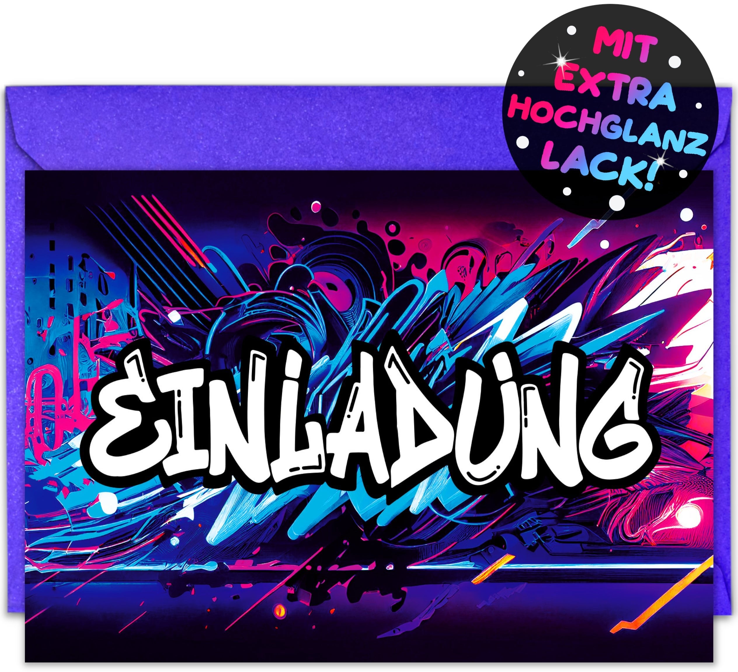 Einladung Graffiti Party | Vulava®