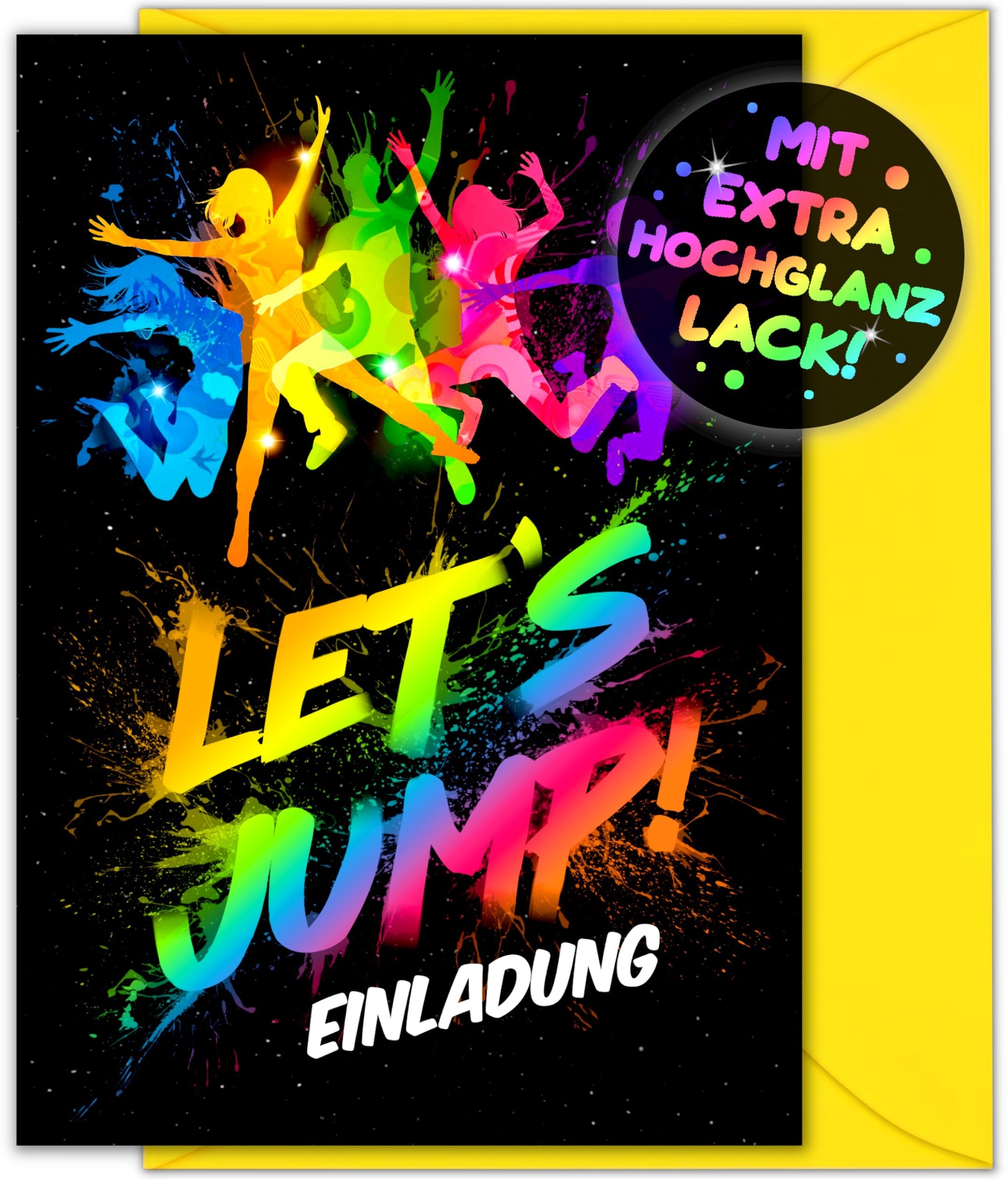 Jump House Einladungskarten | Vulava®