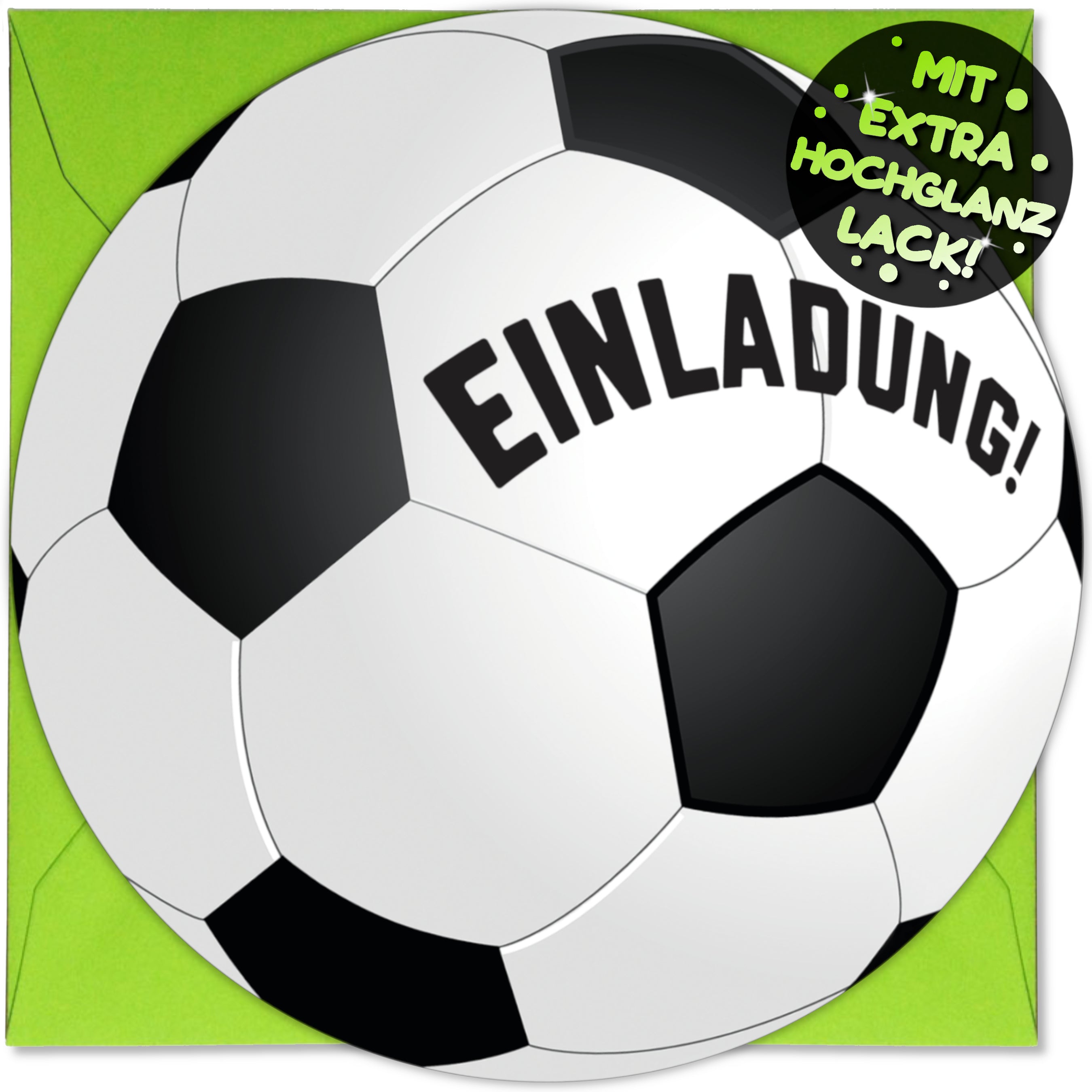 Fußball Einladungskarten | Vulava®