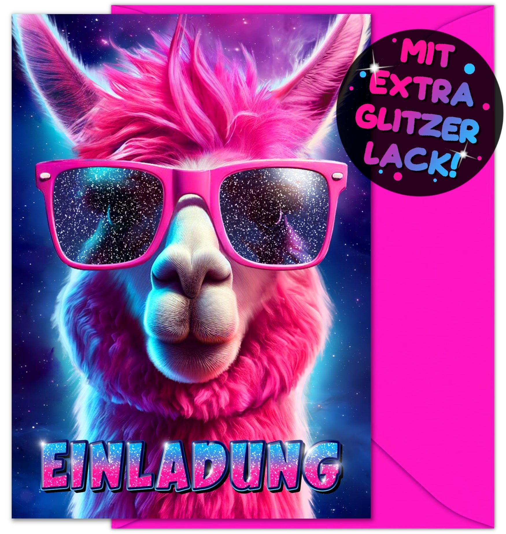Lama Einladungskarten | Vulava®