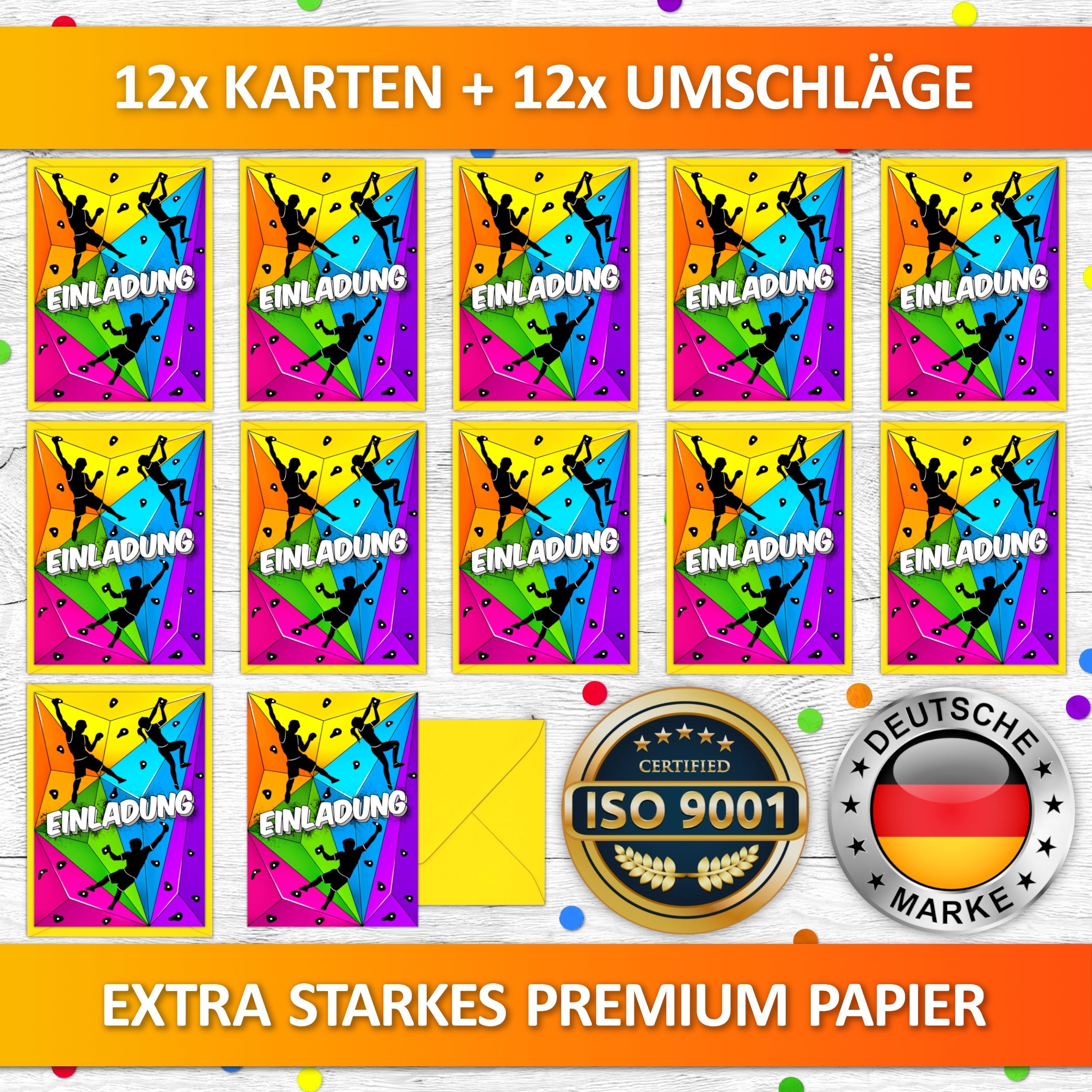 Einladung Zum Klettergeburtstag | Vulava®