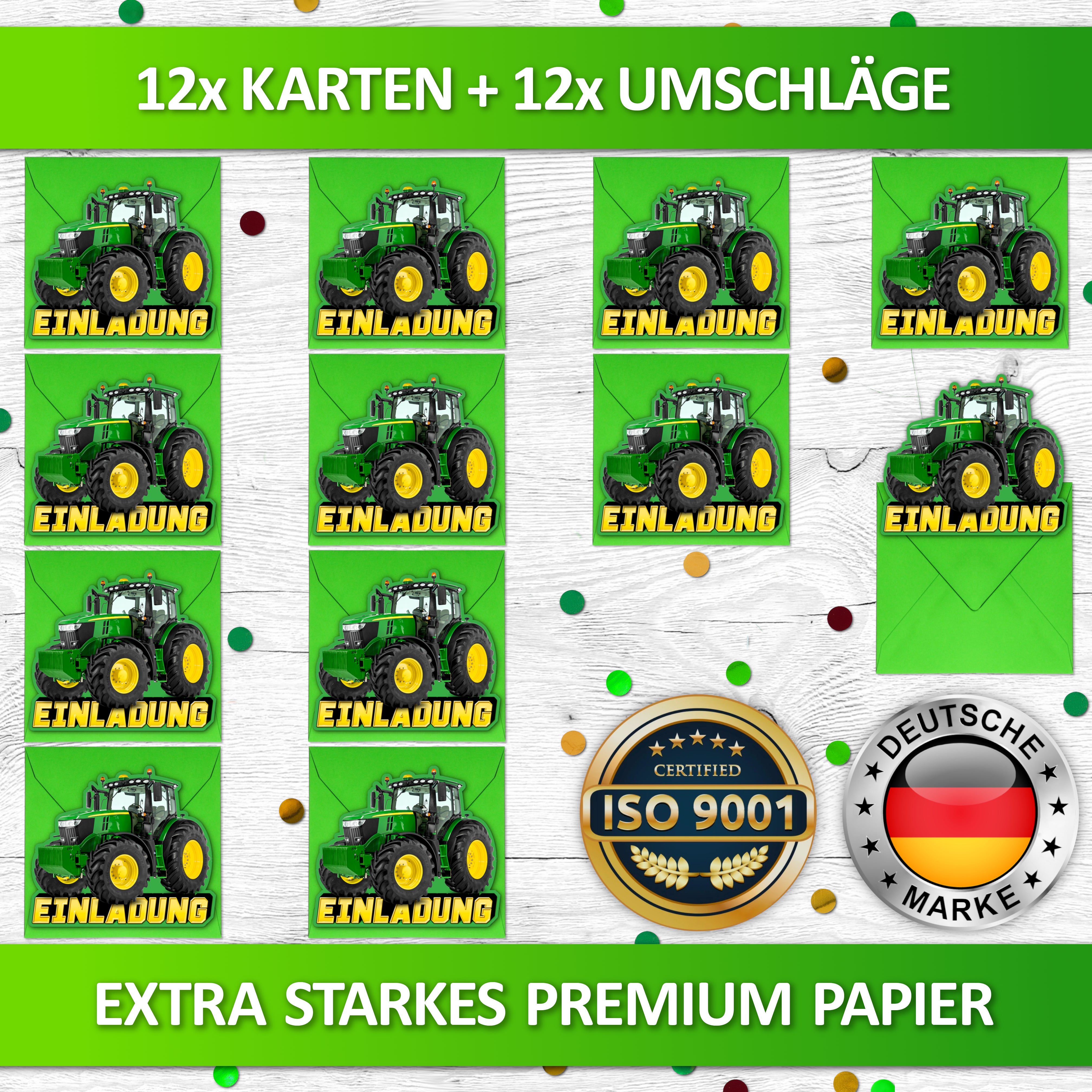 Traktor Einladung | Vulava®