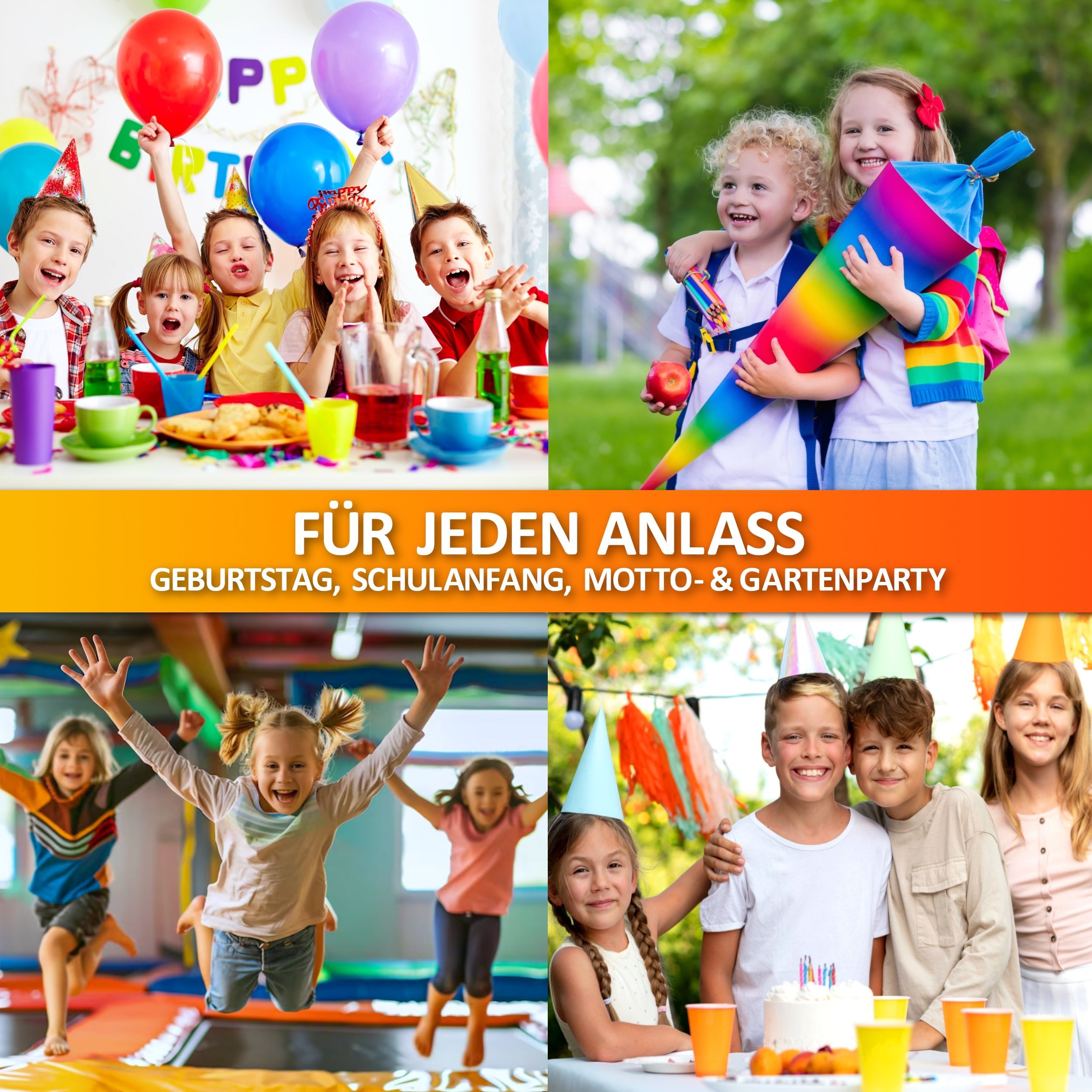 Jump Party Einladungskarten | Vulava®