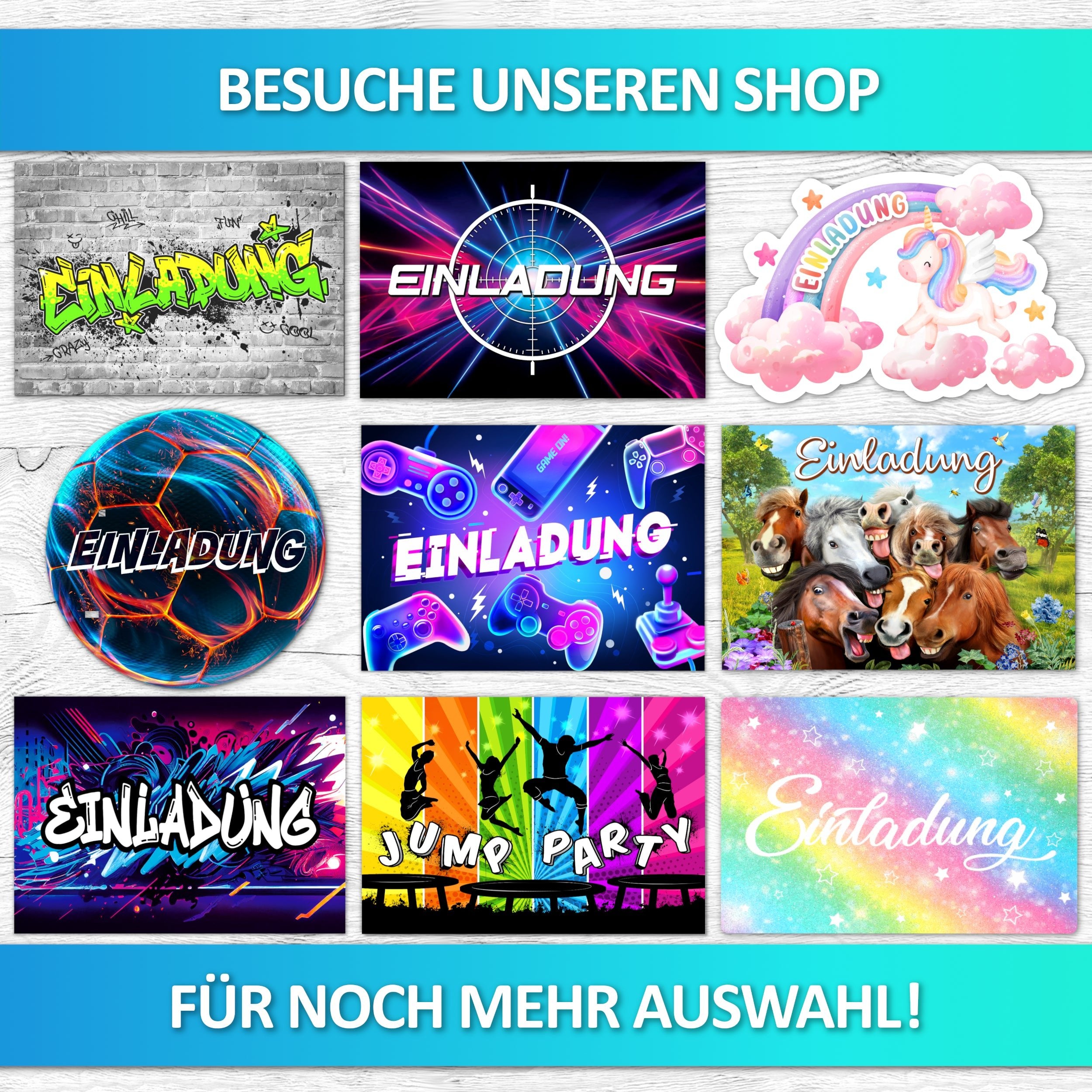 Graffiti Einladungskarten | Vulava®