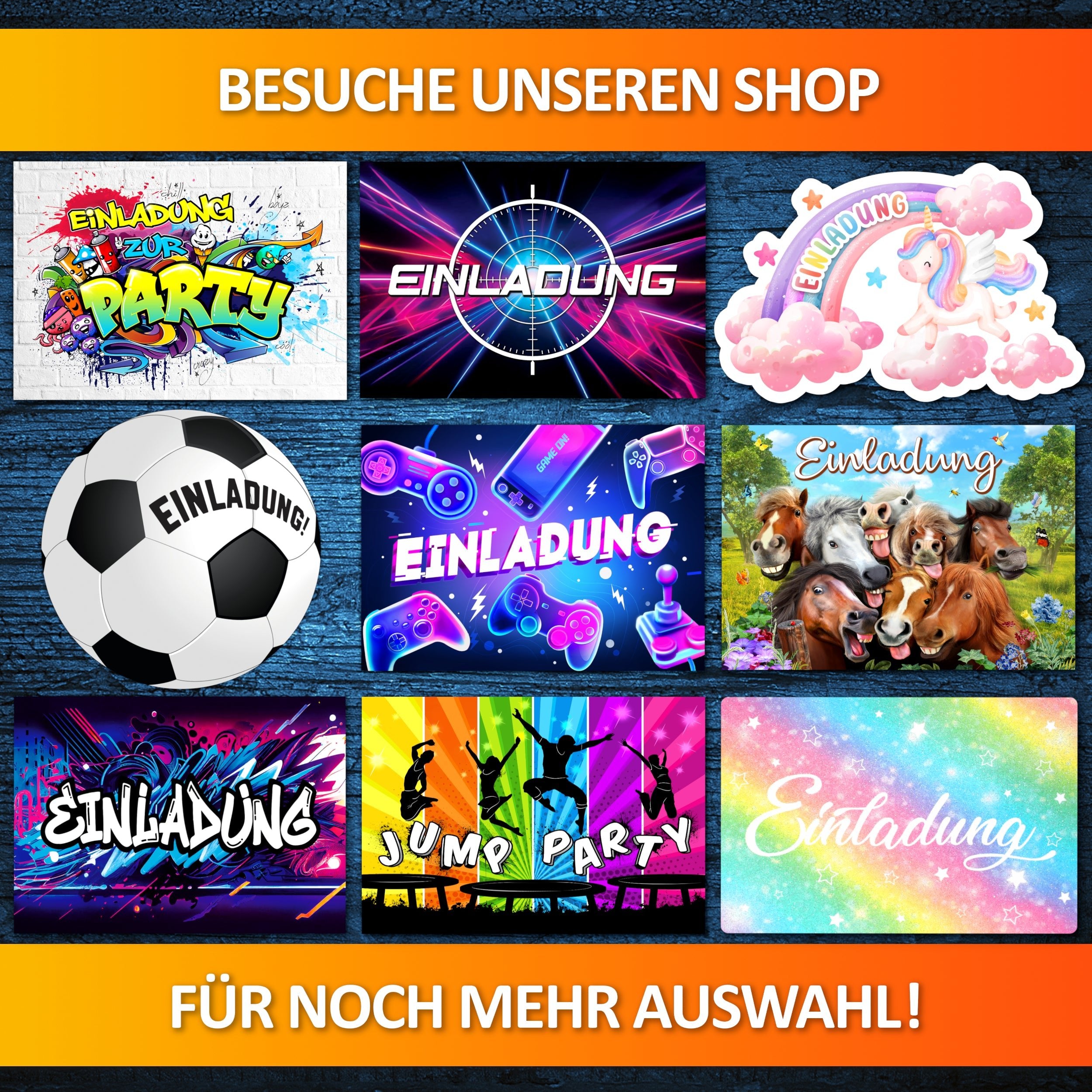Einladungskarten Zum Fußball Kindergeburtstag | Vulava®