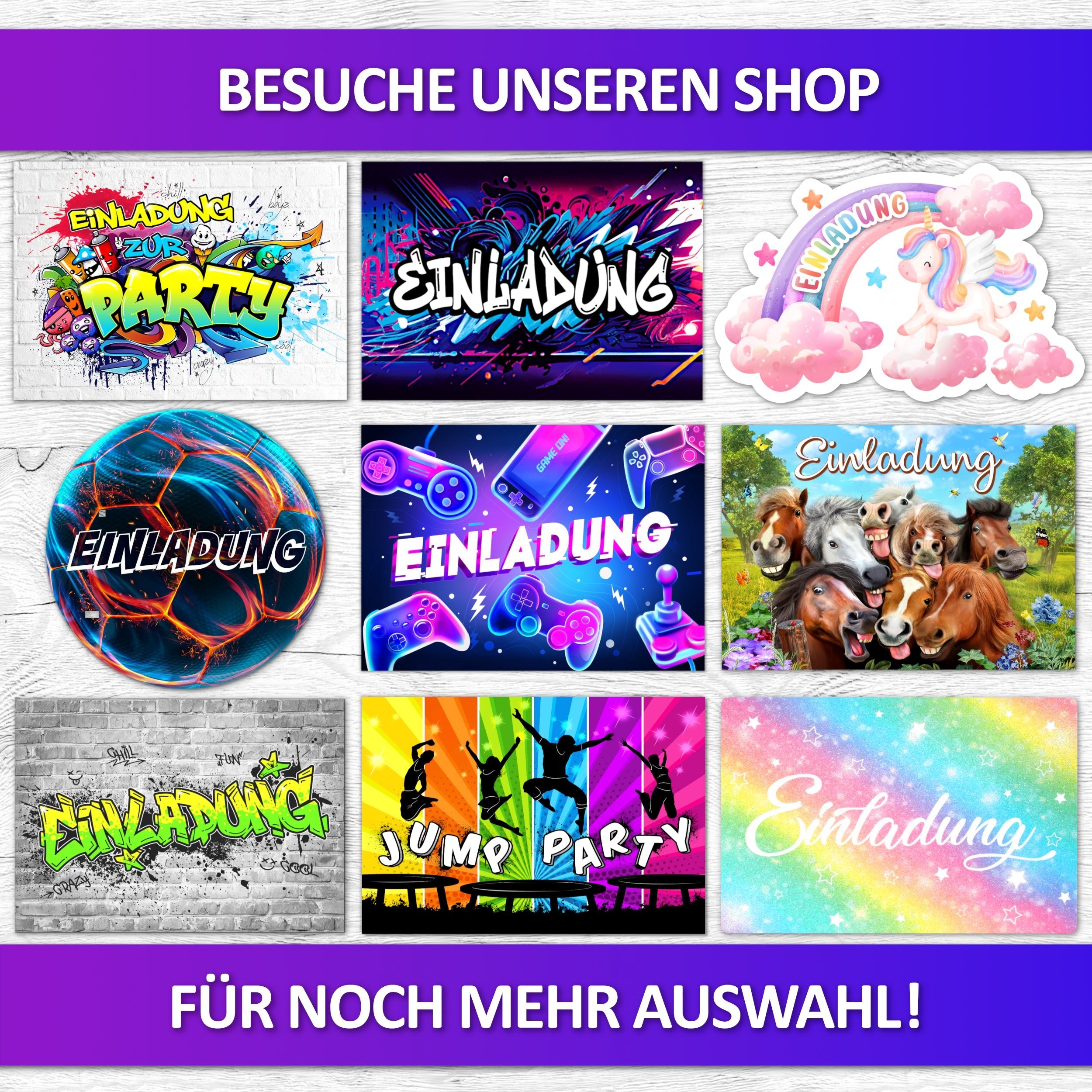 Lasertag Einladungskarten | Vulava®