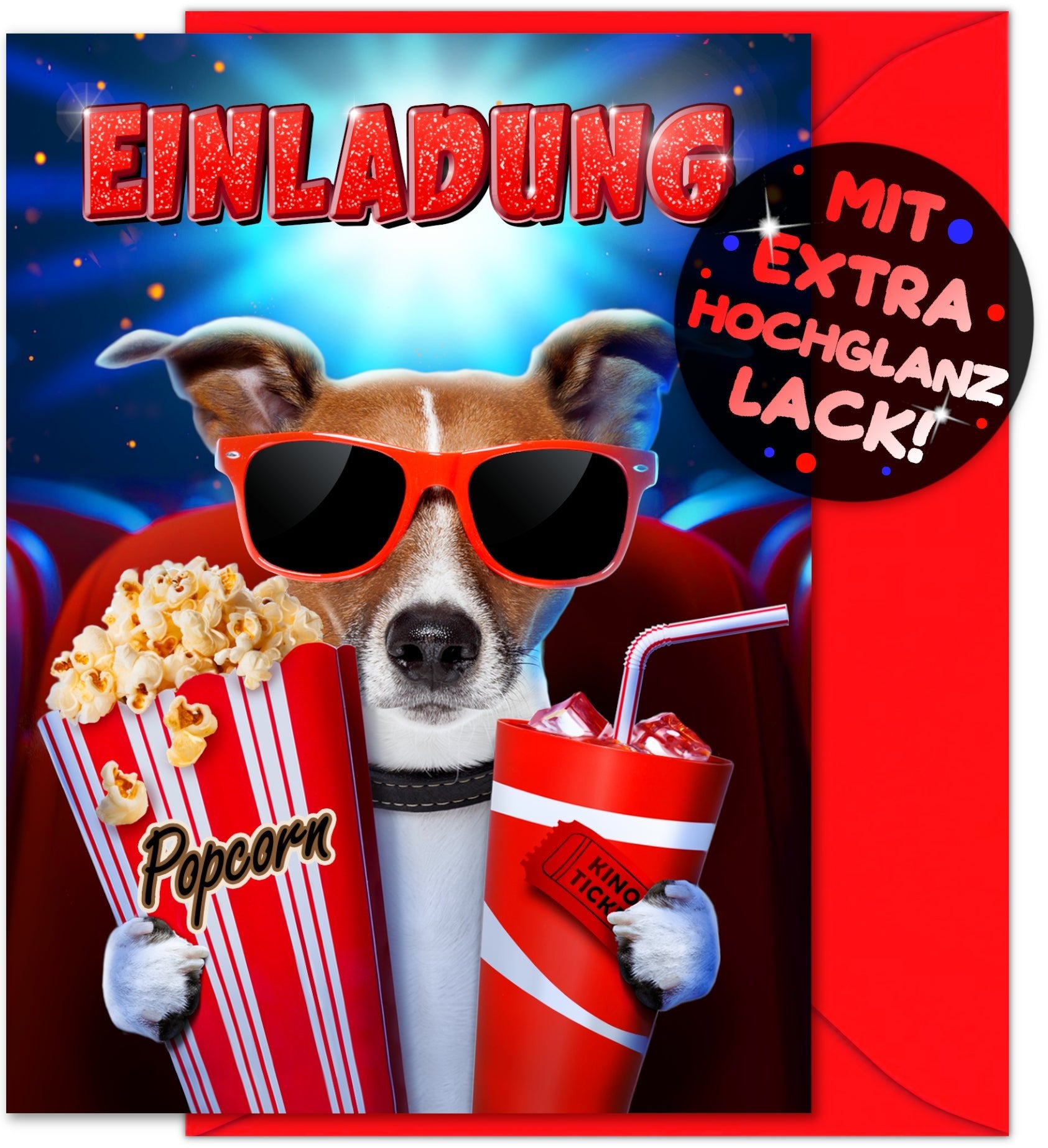 Kino Einladungskarten | Vulava®