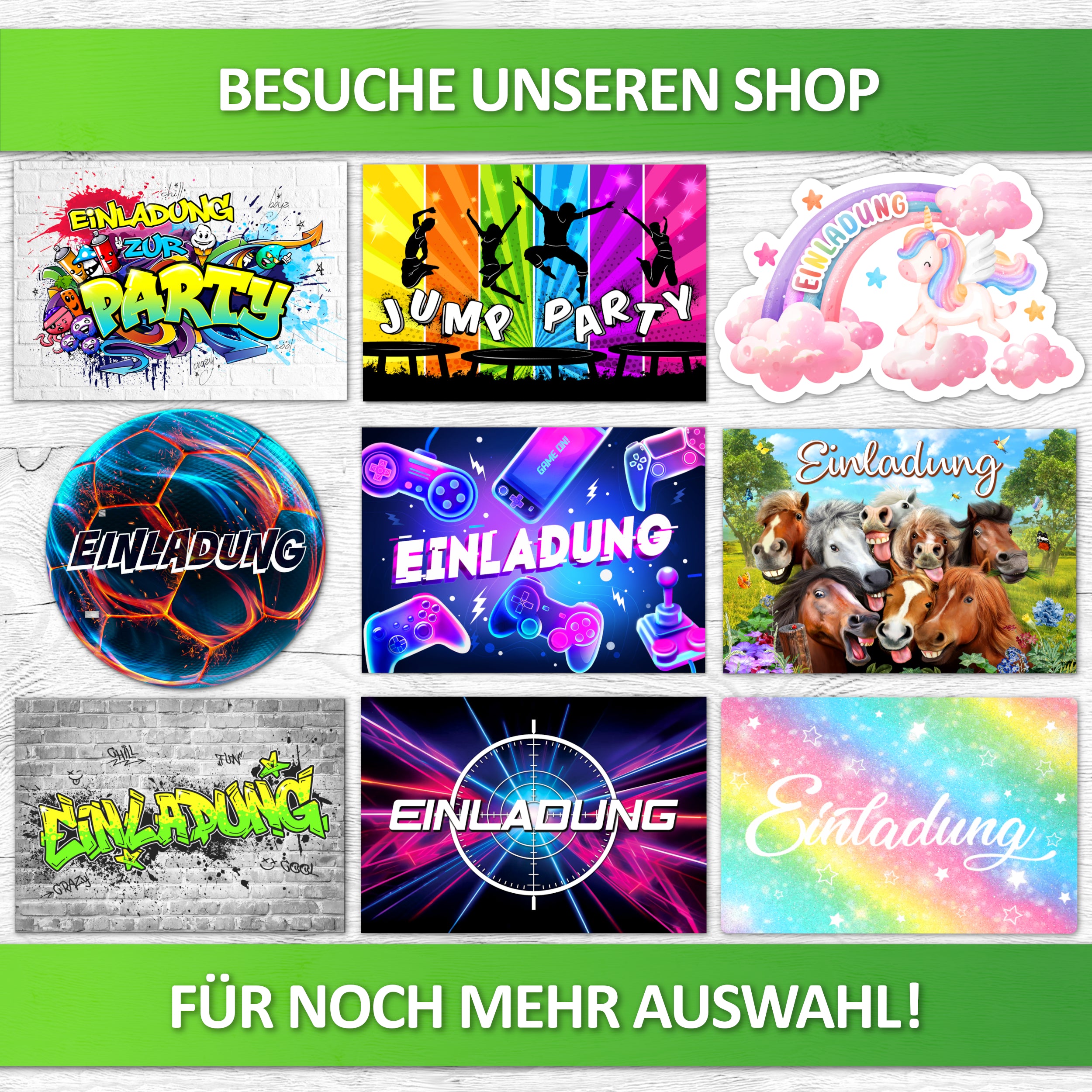 Dinosaurier EINLADUNGSKARTEN
